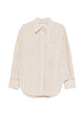 Iro Azaloa striped cotton blouse