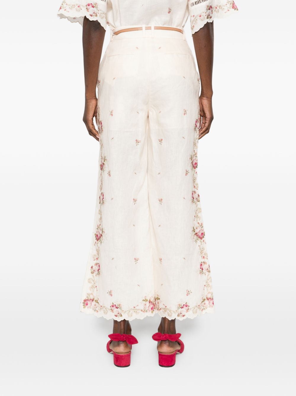 Zimmermann Patience linen trousers