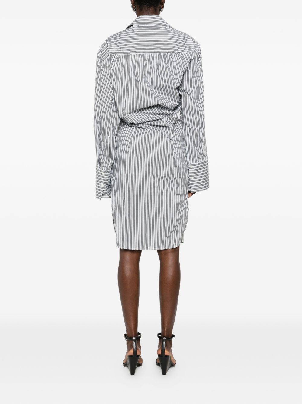 Iro Lazul striped cotton dress