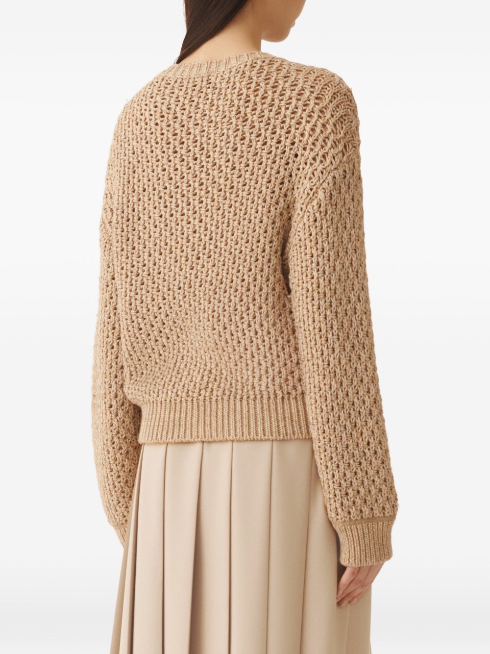 Fabiana Filippi V-neck Cotton sweater