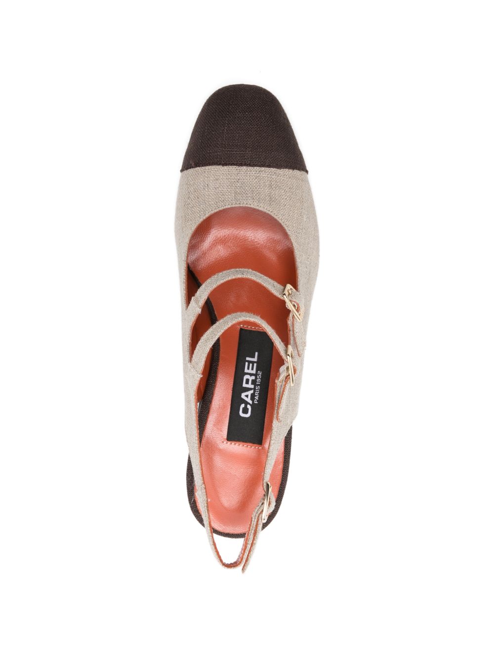 Carel Paris Papaya slingback pumps