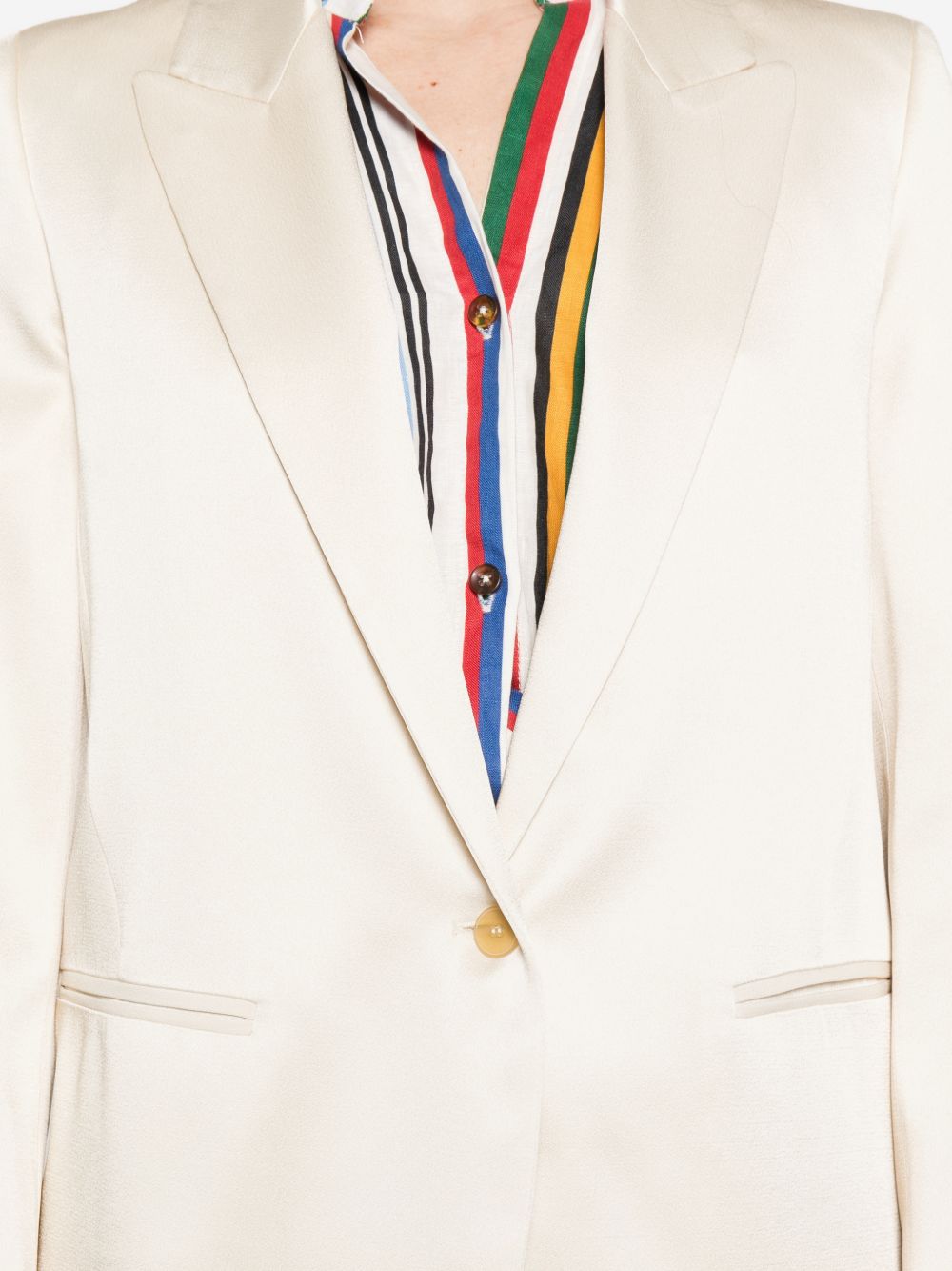 Forte Forte Single-breasted blazer jacket