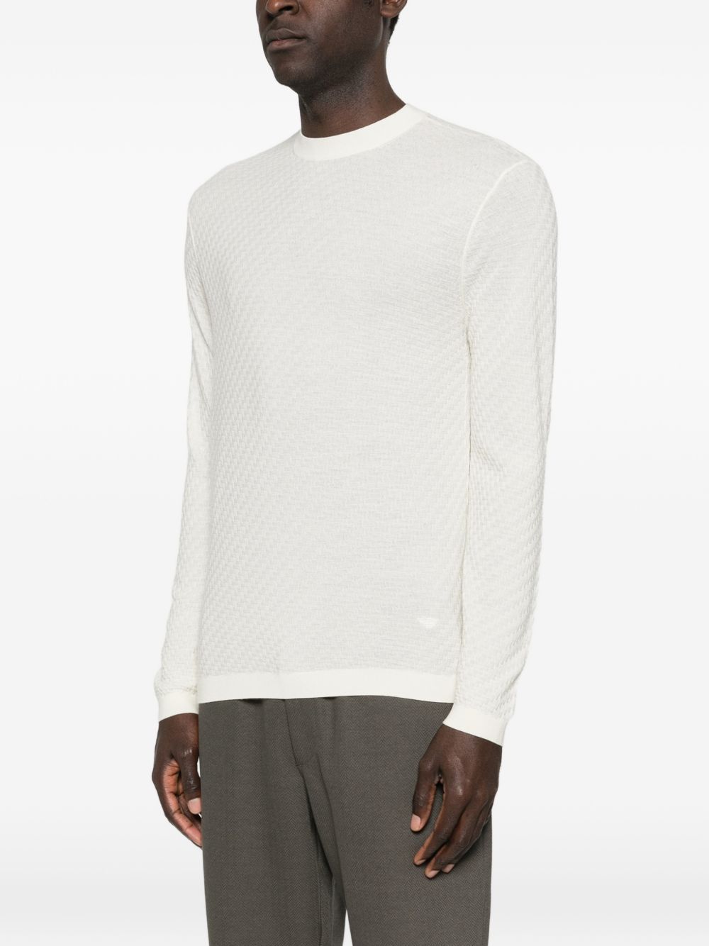 Emporio Armani Wool crewneck sweater