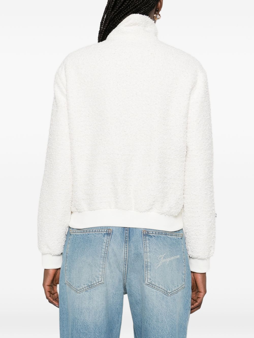 Emporio Armani Tweed blouson jacket
