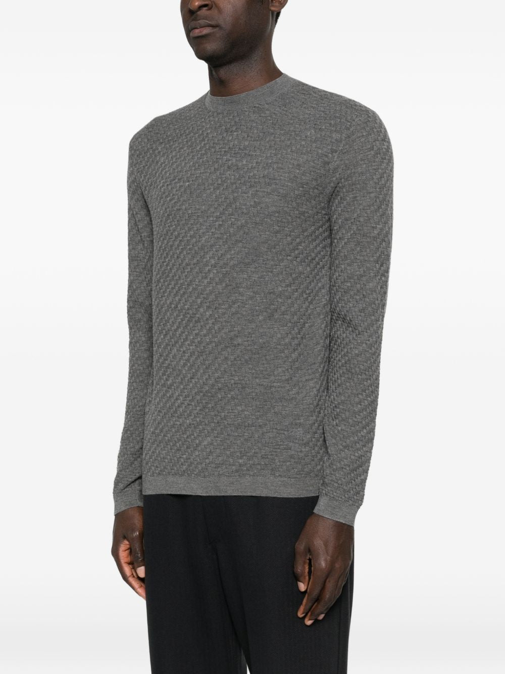 Emporio Armani Wool crewneck sweater