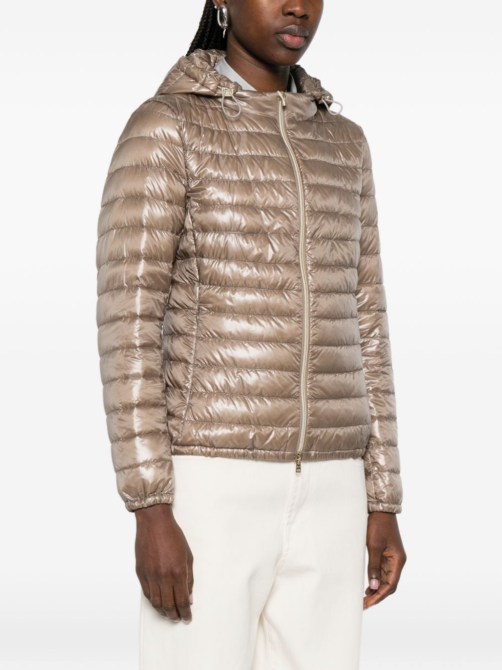 Herno Nylon short down jacket