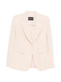Emporio Armani Single-breasted blazer jacket