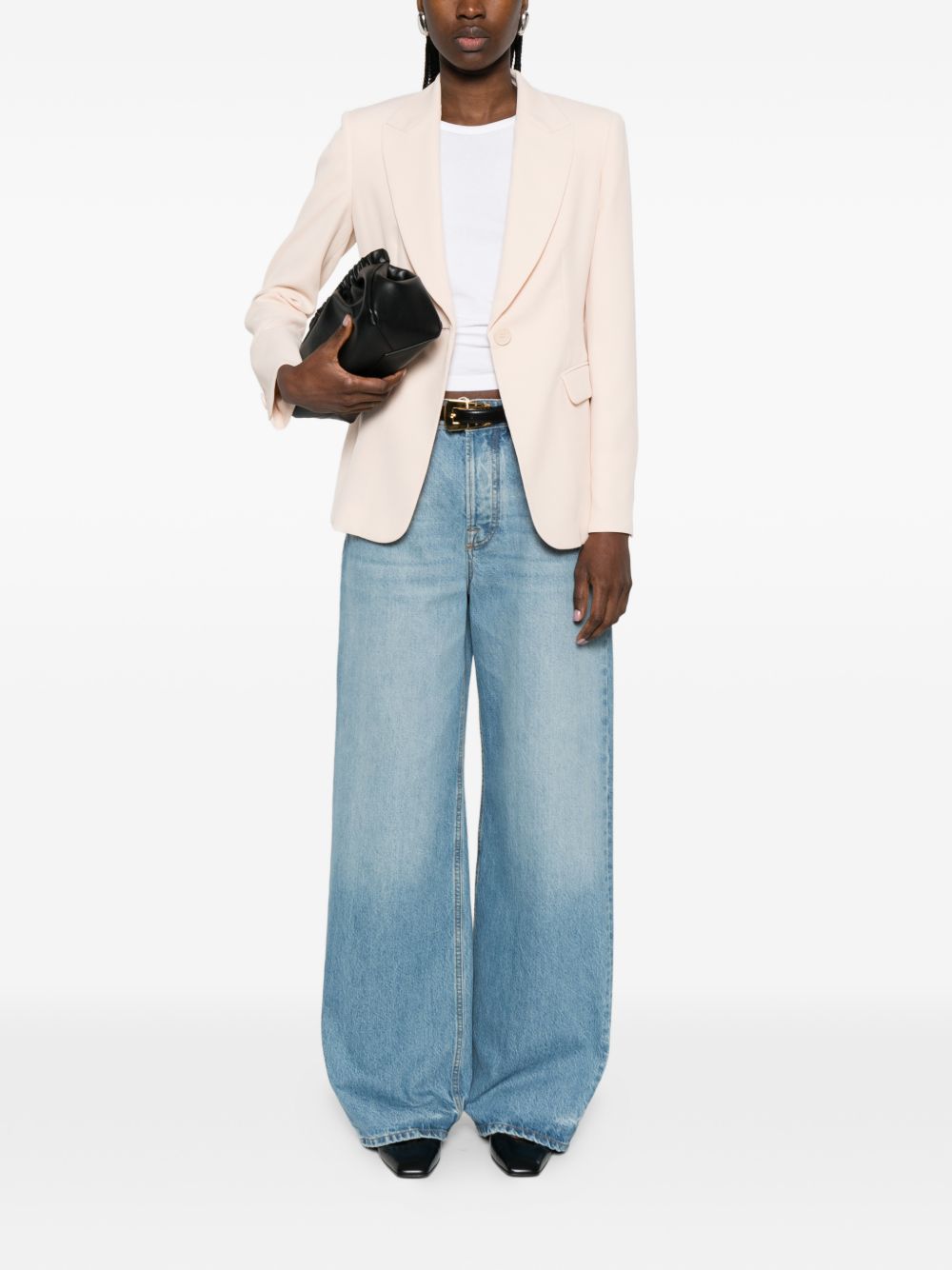 Emporio Armani Single-breasted blazer jacket
