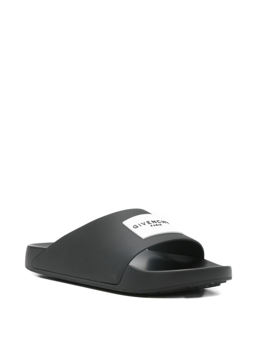 Givenchy Label Slide mules in rubber