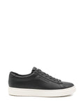 Emporio Armani leather lace-up sneakers