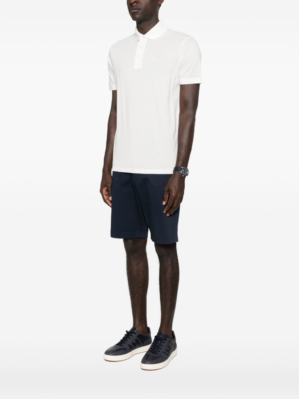 Emporio Armani Logo cotton polo shirt