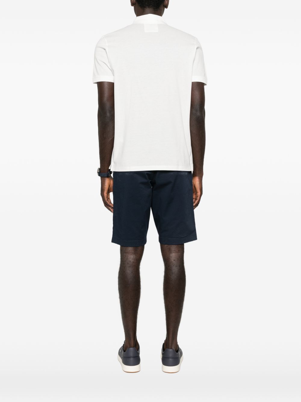 Emporio Armani Logo cotton polo shirt