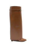 Givenchy Shark Pinch Leather Boots