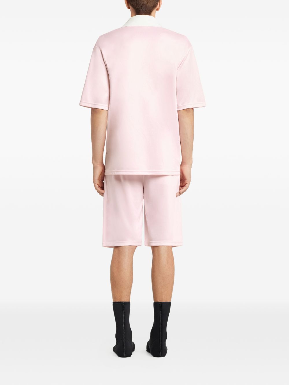 Courreges Pre Logo oversize polo shirt