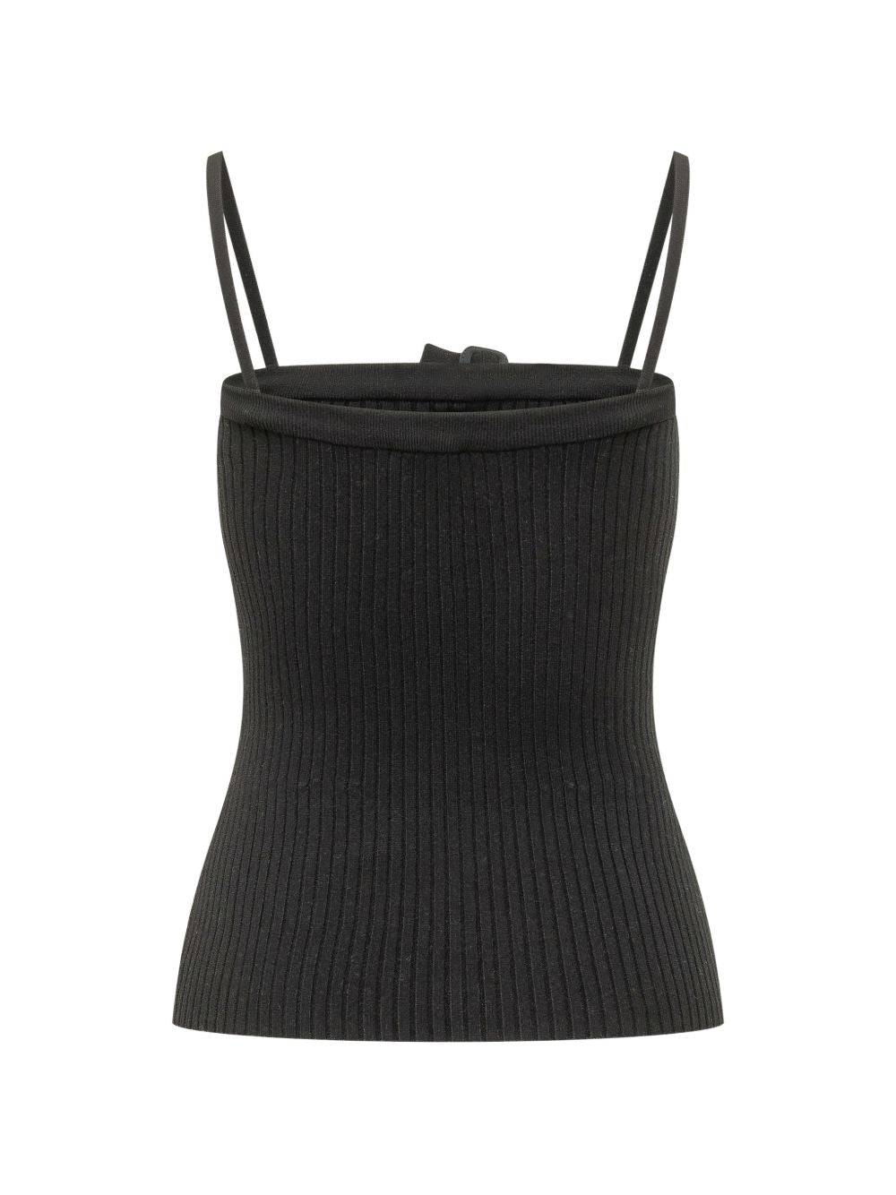 Courreges Pre CourrÃ¨ges Ribbed tank top