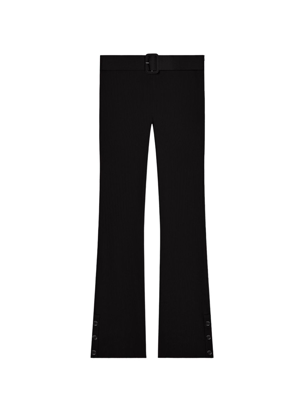Courreges Pre CourrÃ¨ges Ribbed knitted trousers