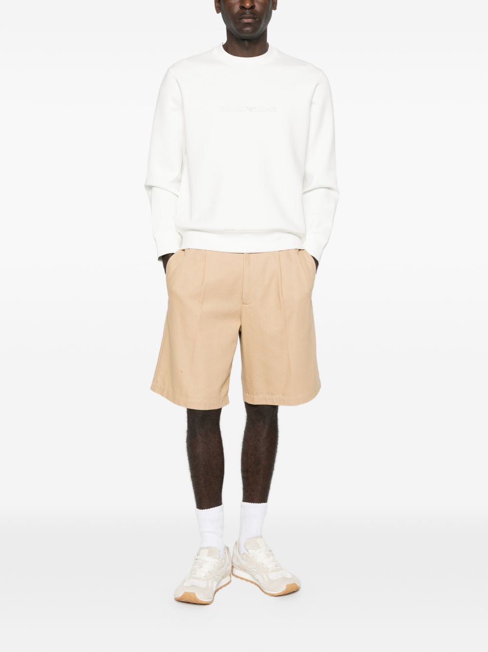 Emporio Armani Logo cotton sweatshirt