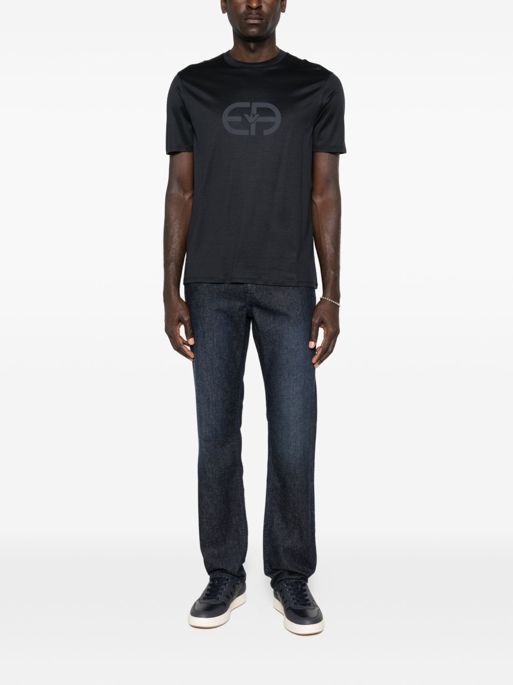 Emporio Armani Logo cotton t-shirt