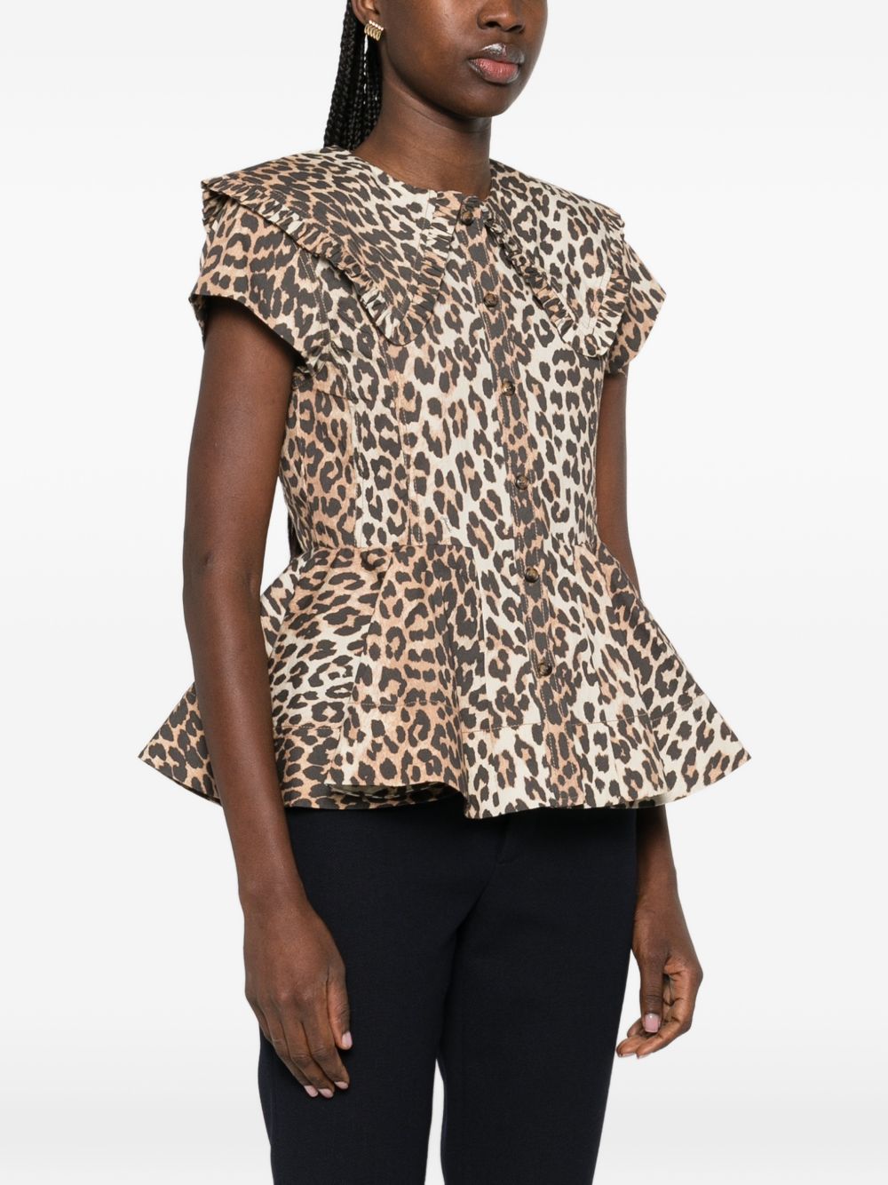 Ganni Organic cotton shirt