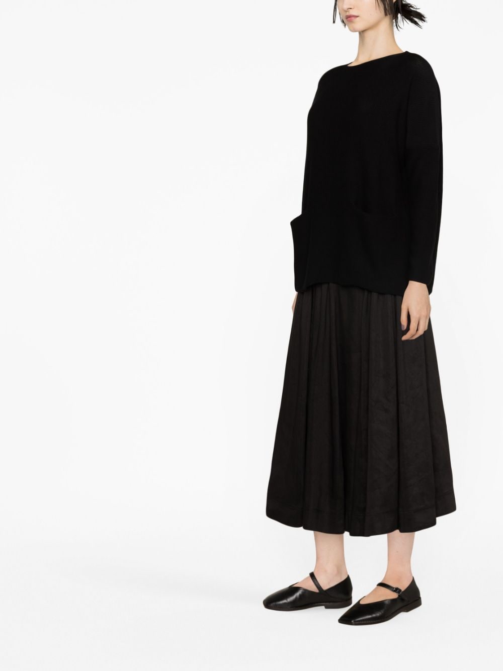 Daniela Gregis Cotton boat-neck sweater