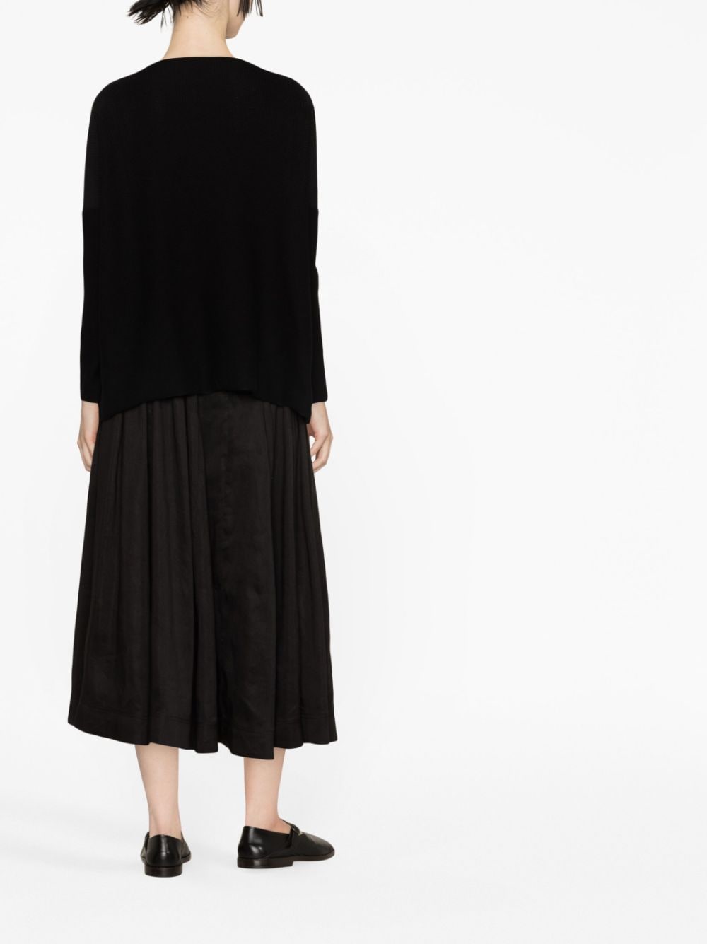 Daniela Gregis Cotton boat-neck sweater