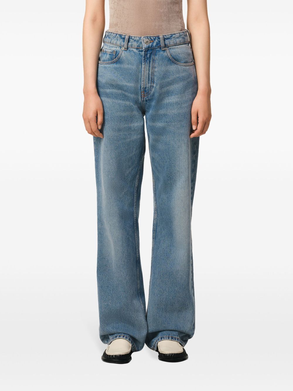 Ami Paris Large fit denim jeans