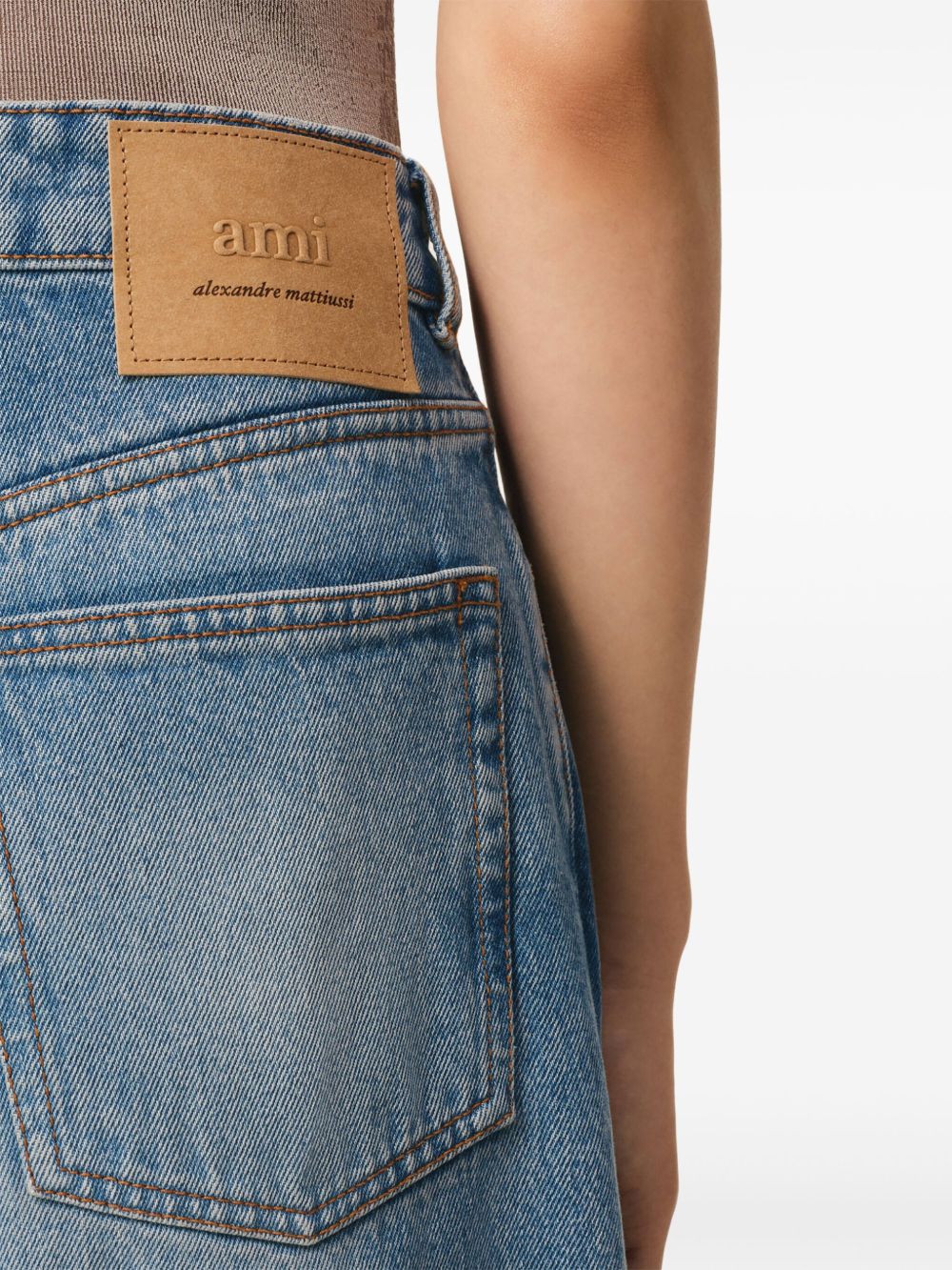 Ami Paris Large fit denim jeans