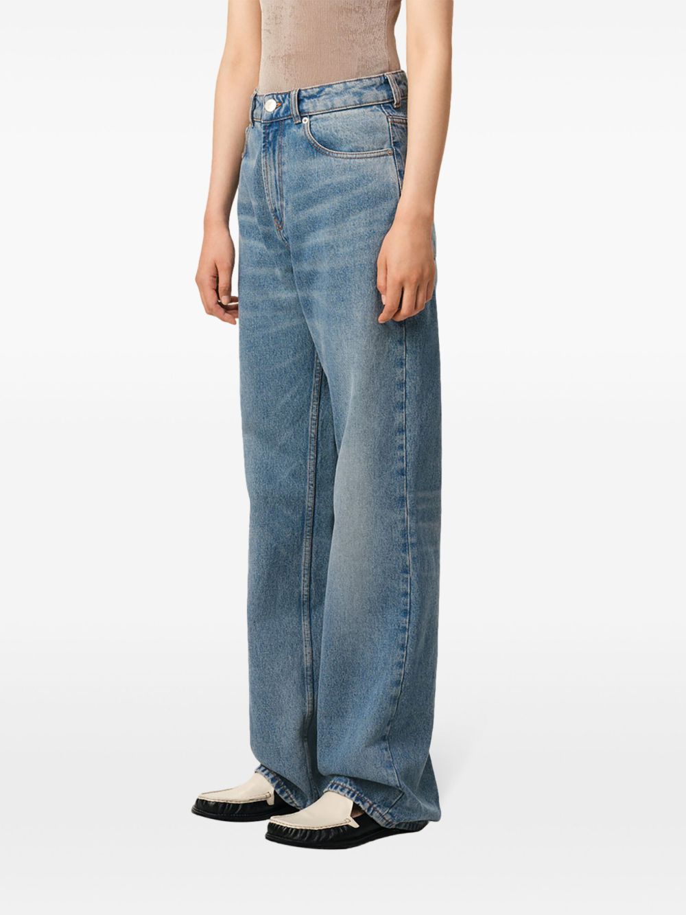 Ami Paris Large fit denim jeans