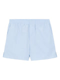 Ami Paris Striped cotton shorts