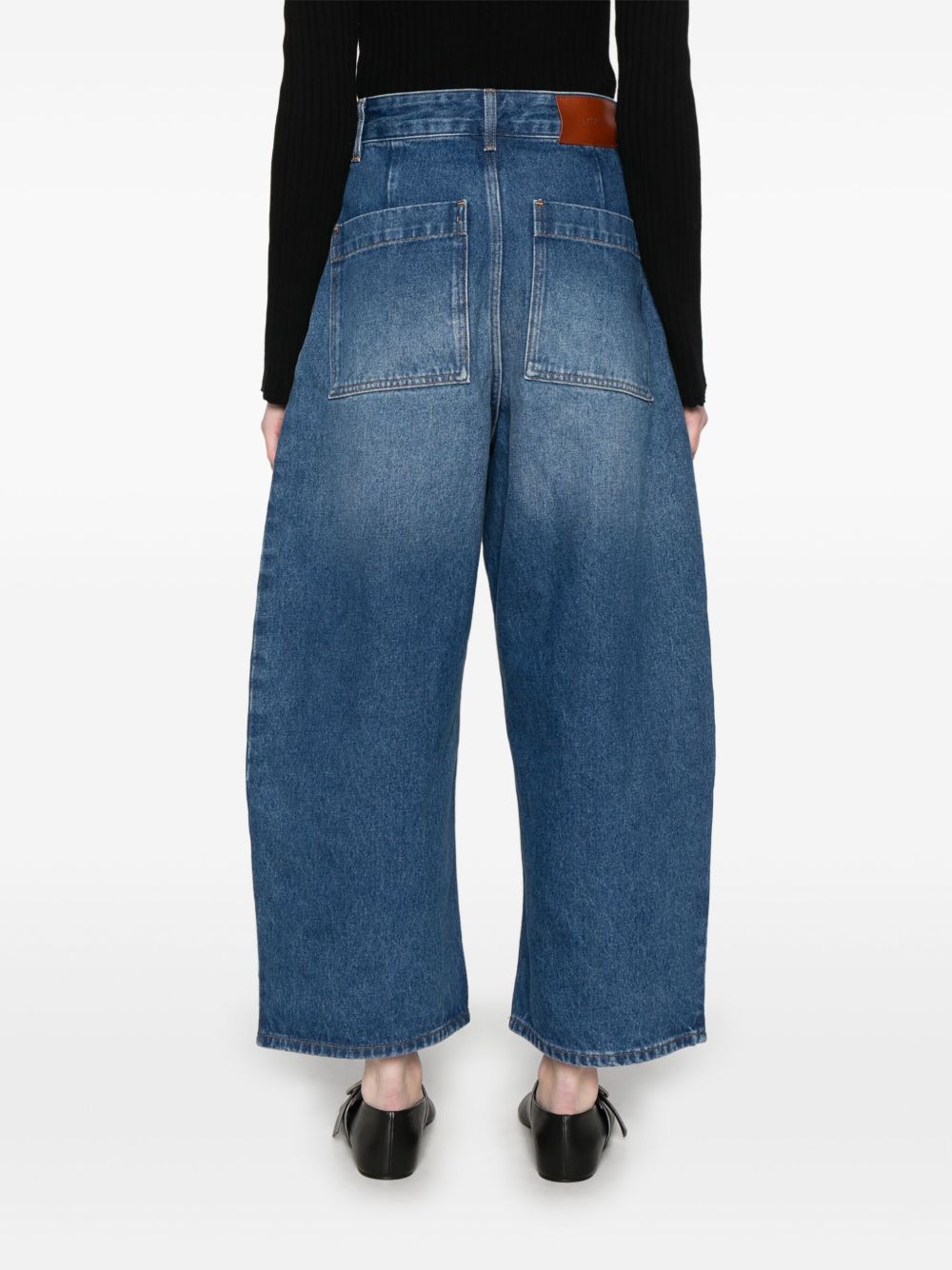 Studio Nicholson Pre Chalco cropped jeans