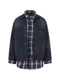 Balenciaga patched shirt jacket