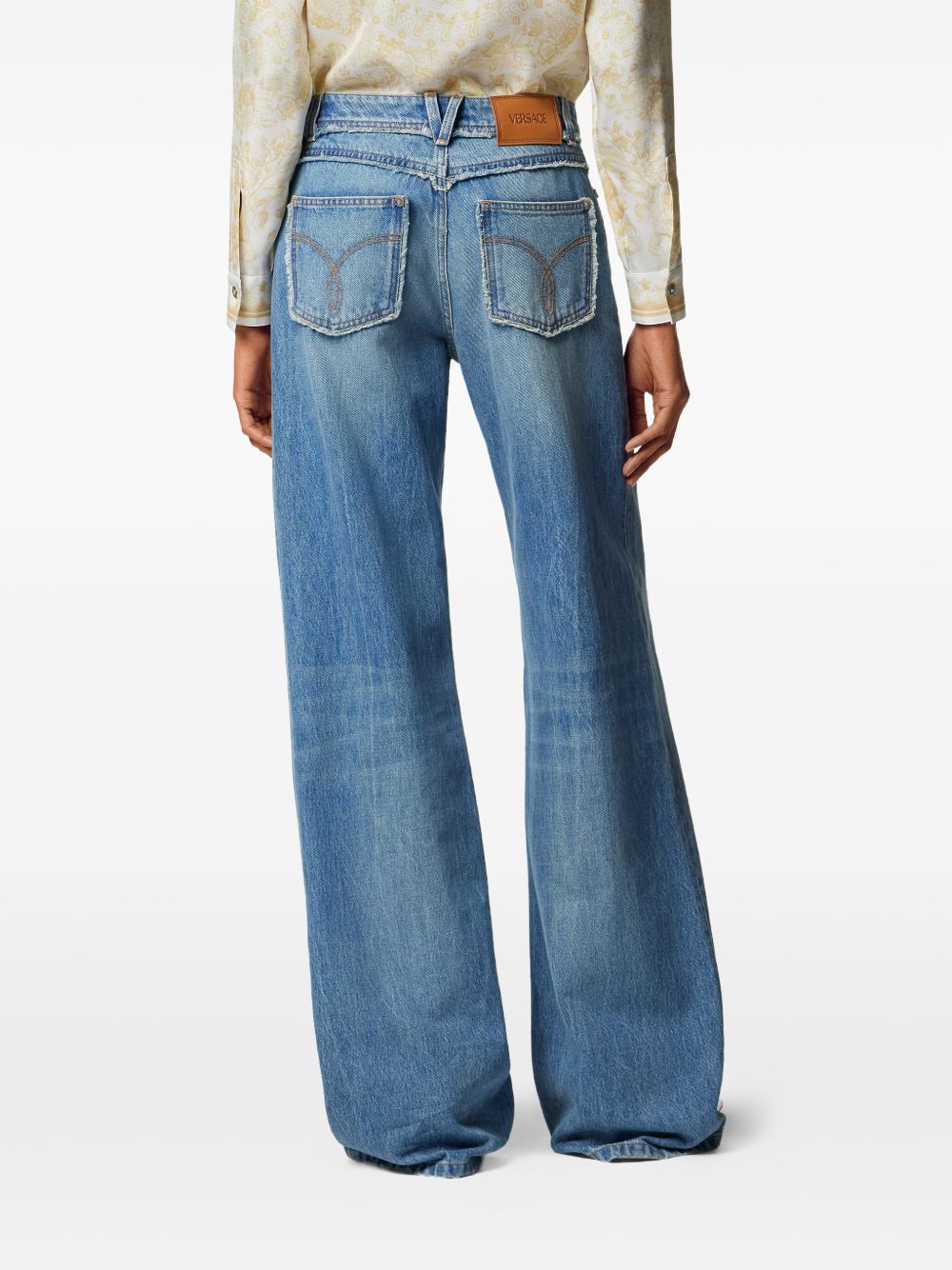 Versace Denim cotton jeans