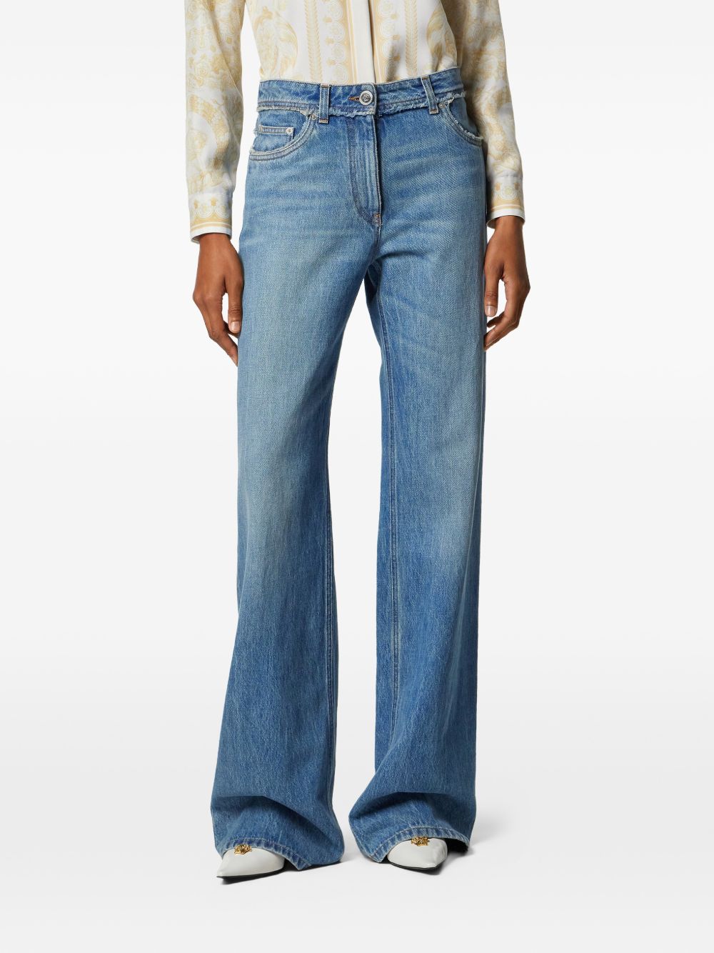 Versace Denim cotton jeans