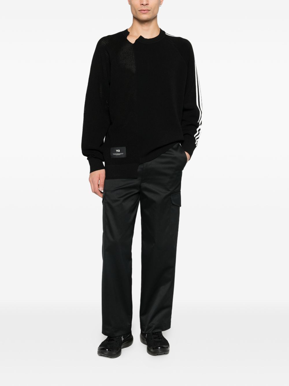 Y-3 Logo cotton sweatshirt