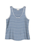 Pierre Louis Mascia Striped silk tank top