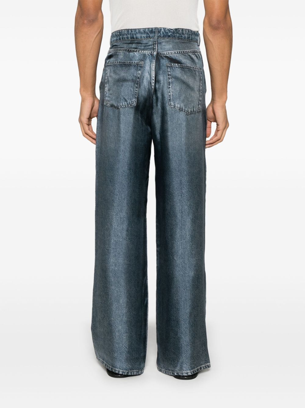 Pierre Louis Mascia Silk trousers