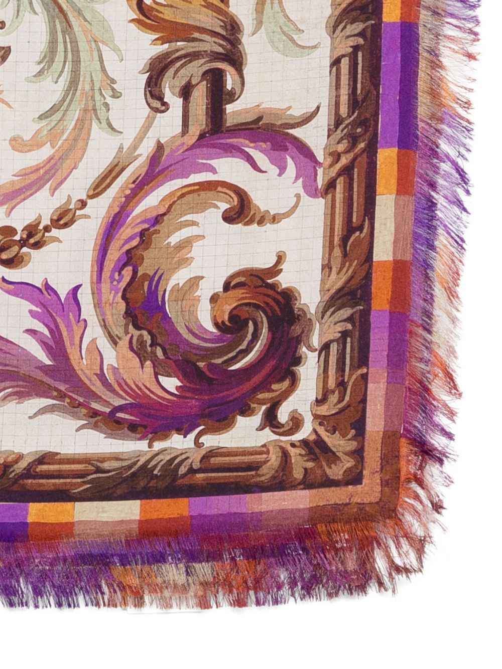 Pierre Louis Mascia Printed silk stole