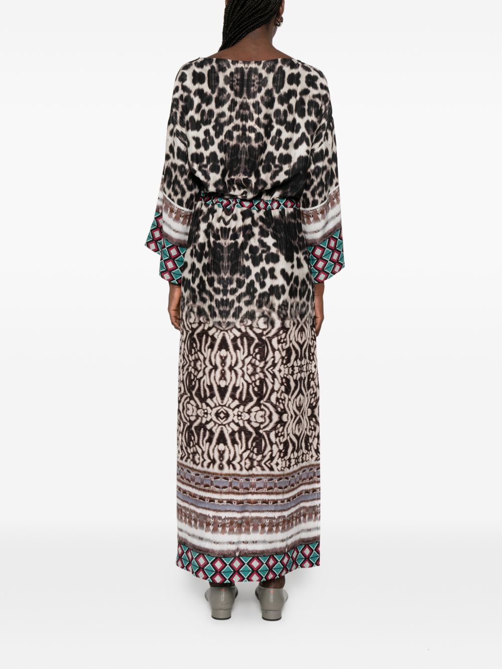 Pierre Louis Mascia Printed silk dress