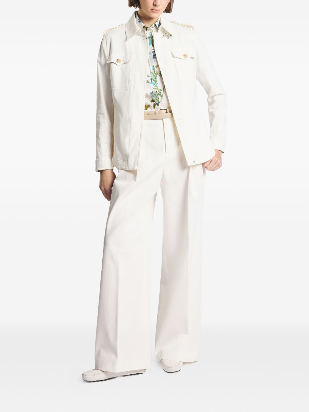 Fay Cotton shirt jacket