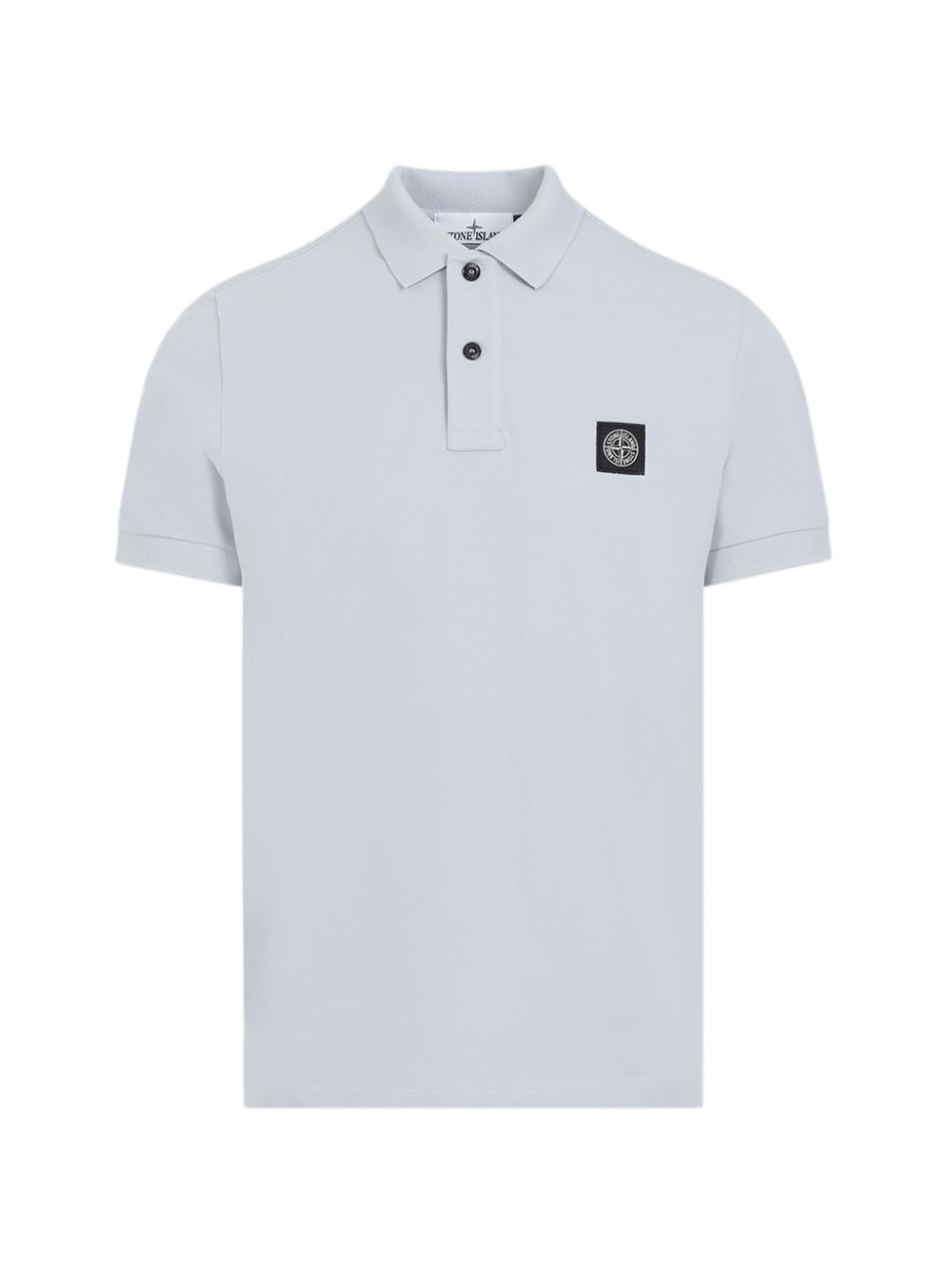 Stone Island Logo cotton polo shirt