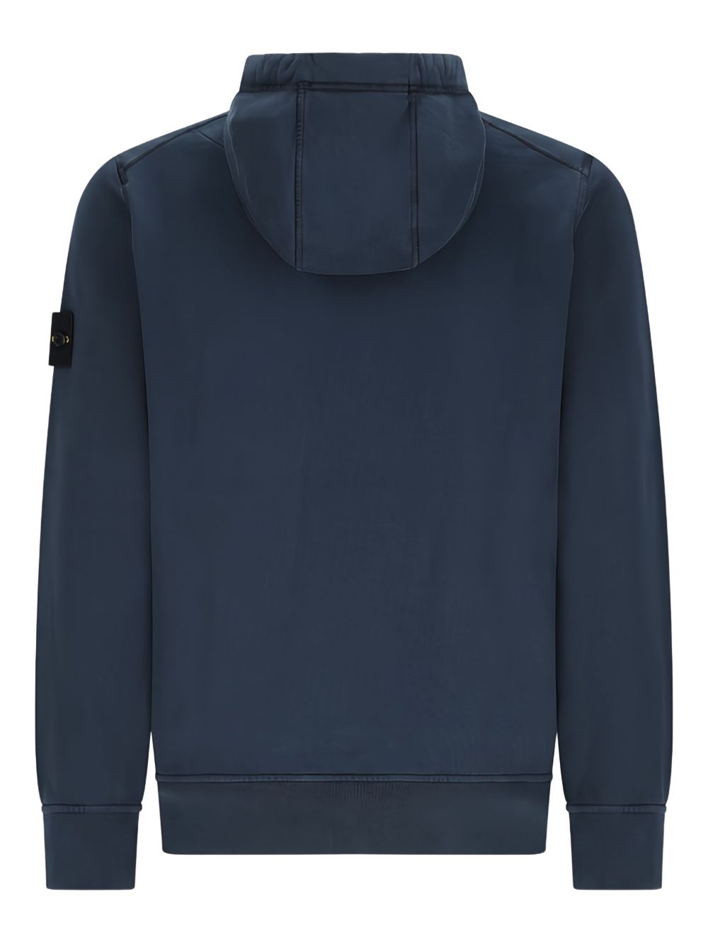 Stone Island Logo cotton hoodie