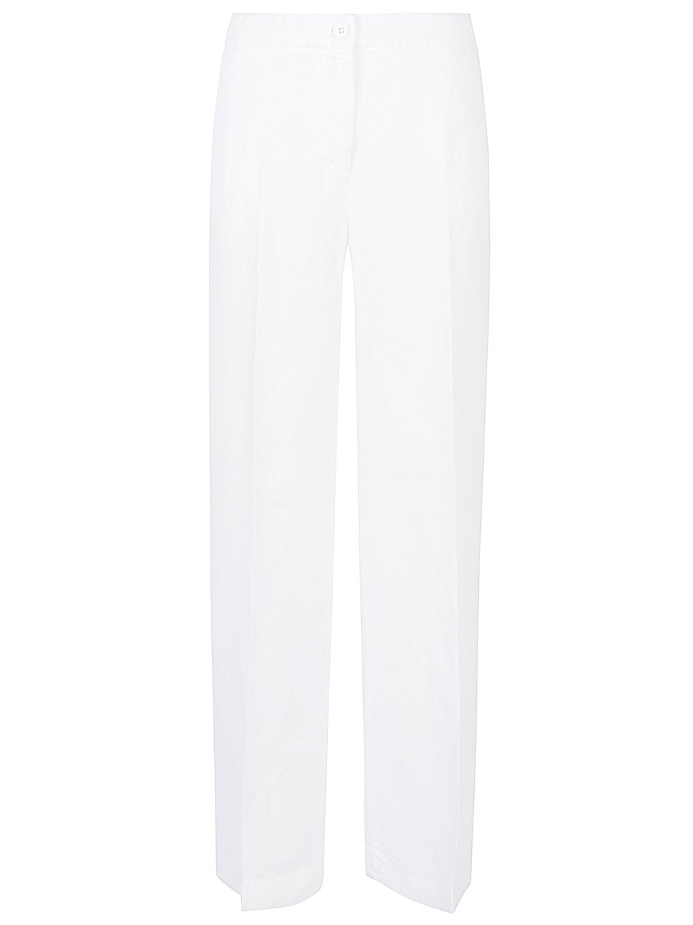 Via Masini 80 Linen wide-leg trousers
