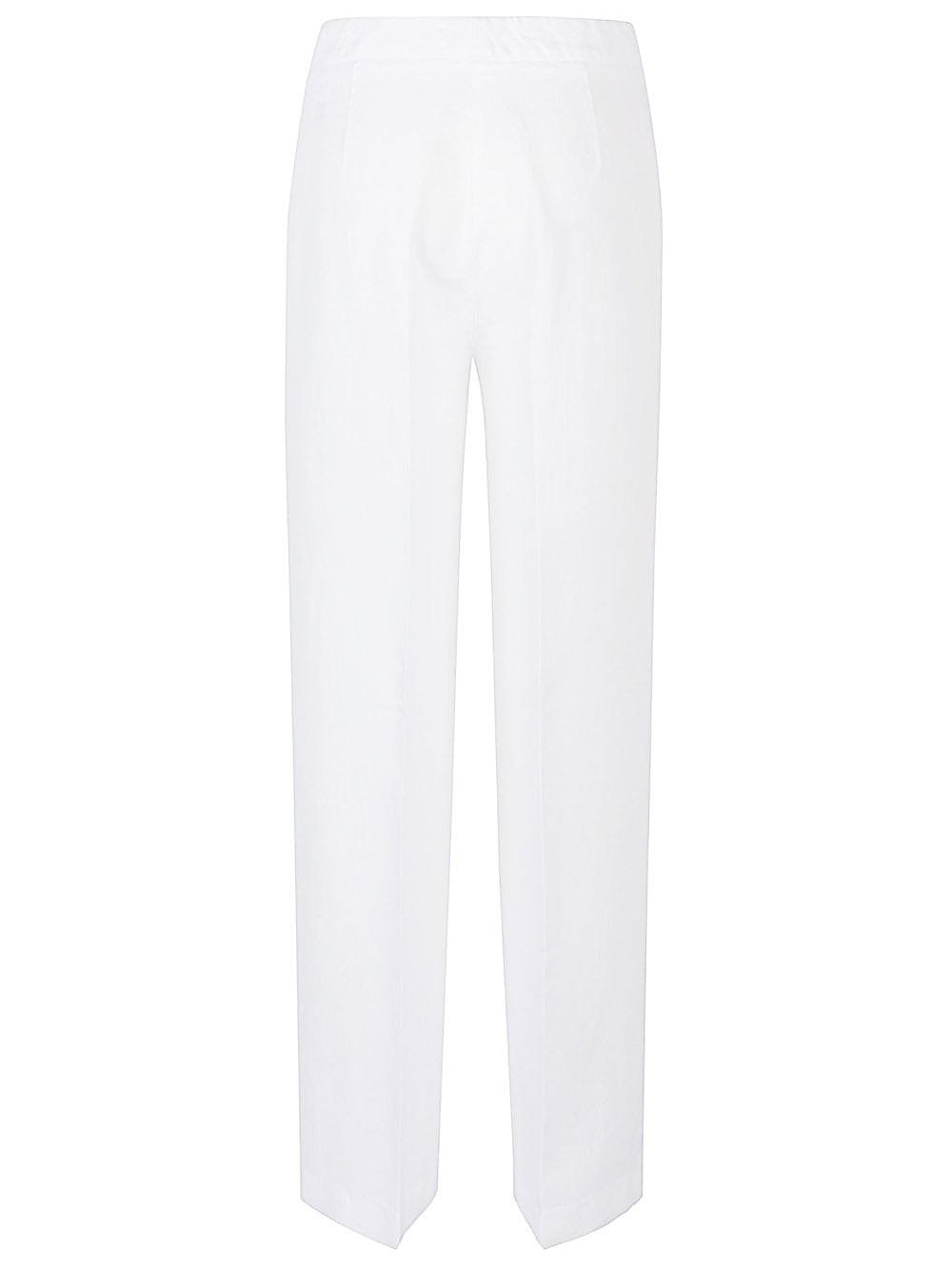 Via Masini 80 Linen wide-leg trousers