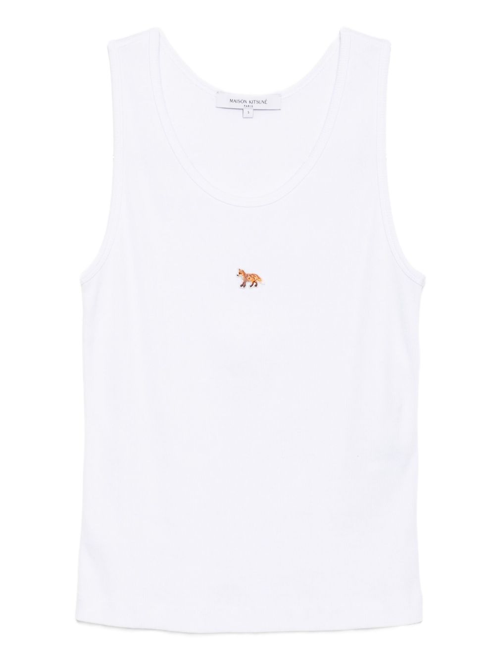 Maison Kitsuné Maison KitsunÃ© Baby Fox cotton tank top