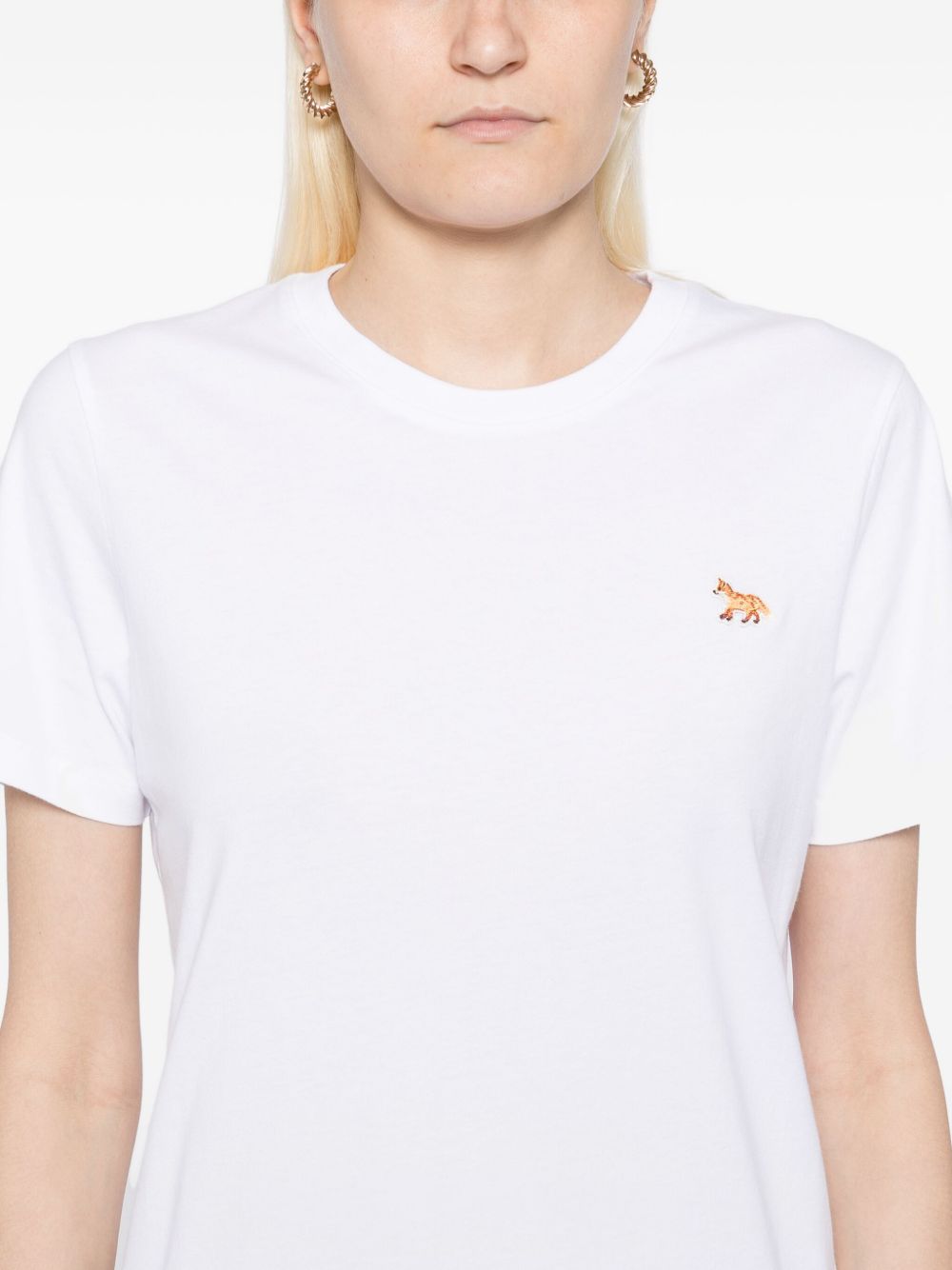 Maison Kitsuné Maison KitsunÃ© Baby Fox cotton t-shirt