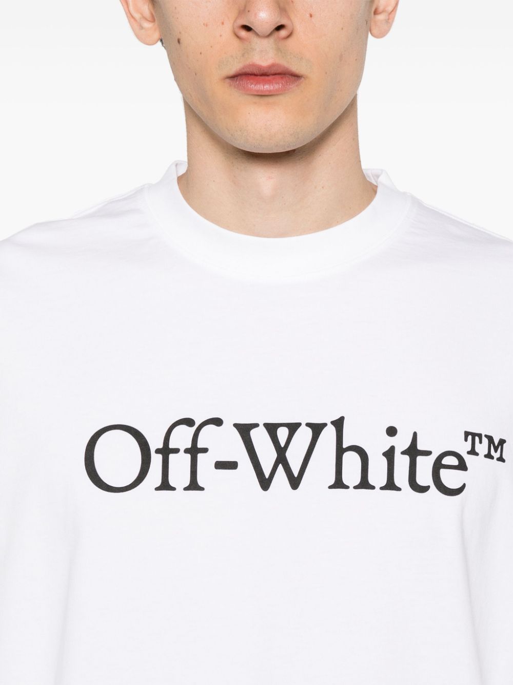 Off White Big Bookish cotton t-shirt