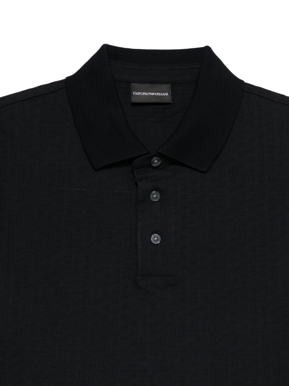 Emporio Armani Logo cotton polo shirt