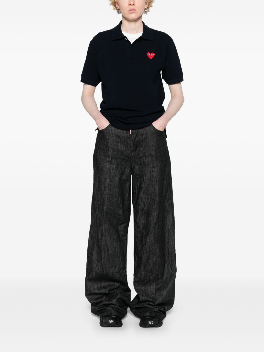 Comme Des Garcons Comme Des GarÃ§ons Cotton polo shirt