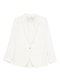 Forte Forte Linen single-breasted jacket