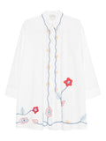 Forte Forte Embroidered cotton shirt